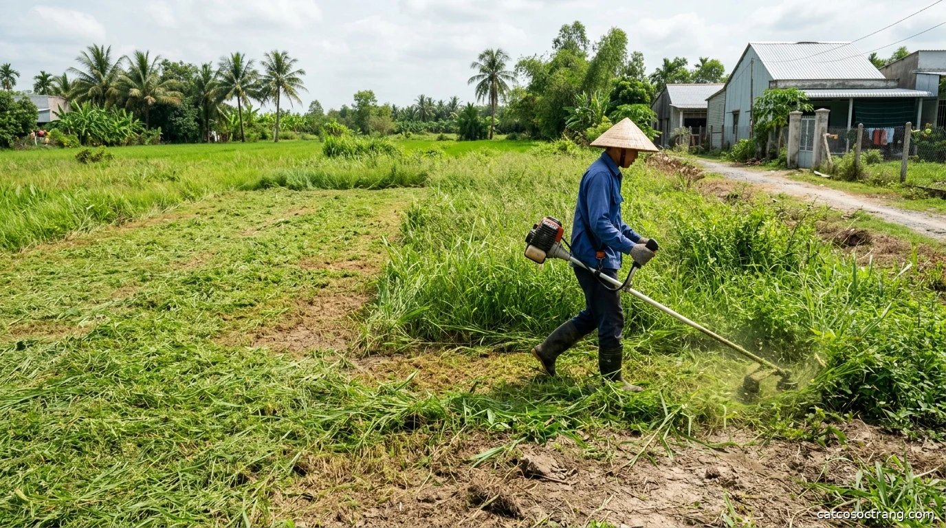 Hình ảnh minh họa: Dịch Vụ Dọn Cỏ Đất Nền Tại TP Sóc Trăng — Nhanh Trong Ngày